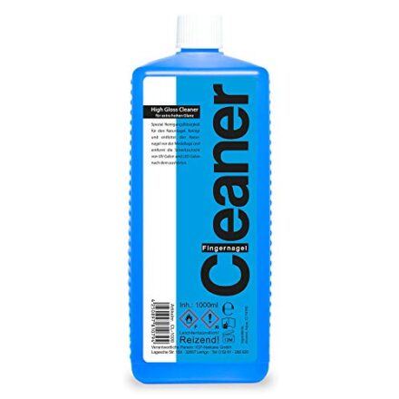 1000ml (1 Liter) Nailcleaner blau Spezial Fingernagelreiniger für die Gel Nagelmodellage in Studioqualität zum reinigen und entfetten  
